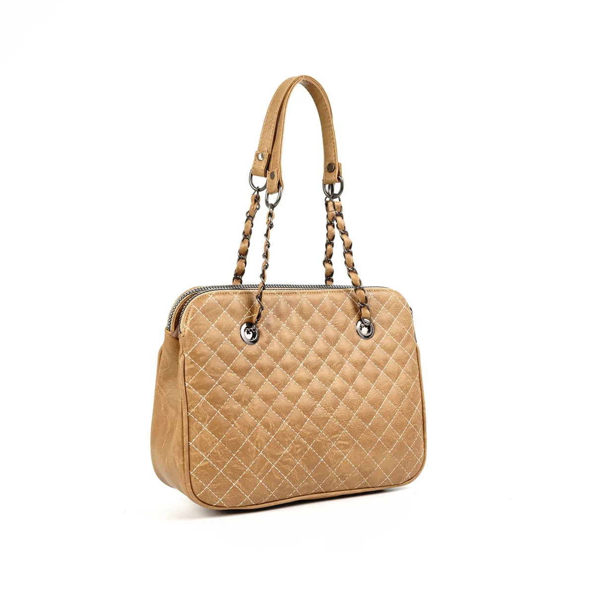 كود M069 شنطة حريمى - كافيه - جيسيكا