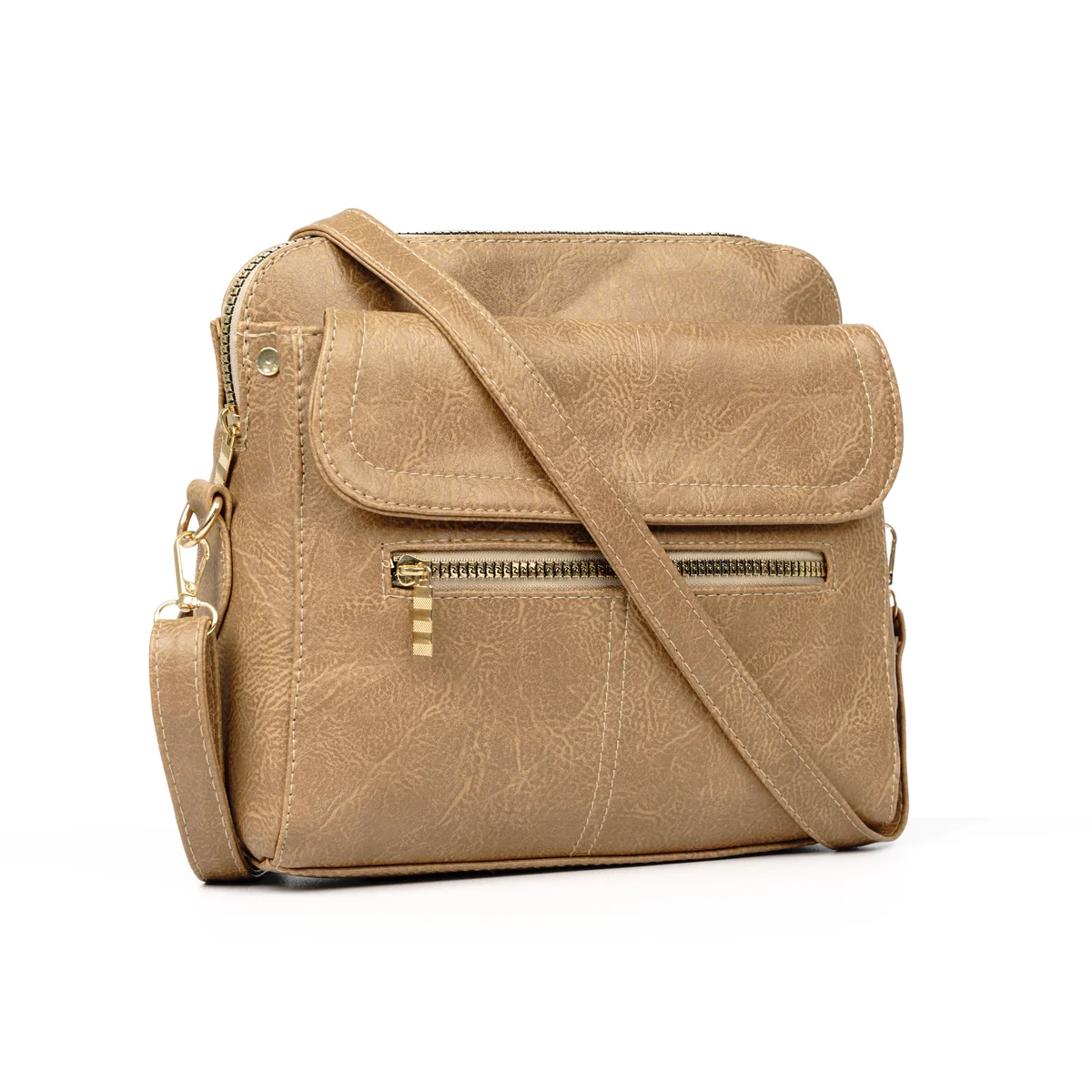 كود S50 شنطة كروس حريمى - كافيه - جيسيكا