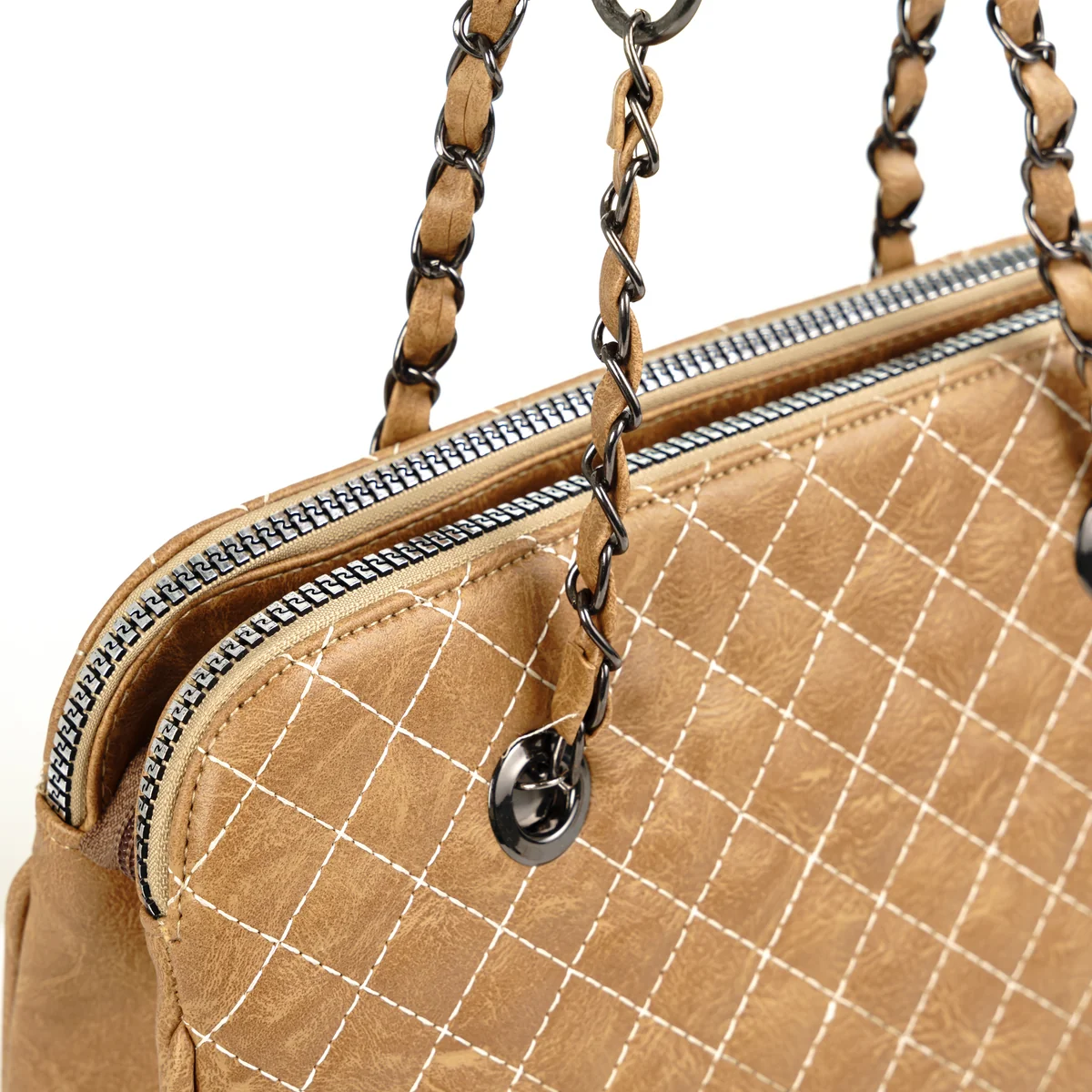 كود M069 شنطة حريمى - كافيه - جيسيكا