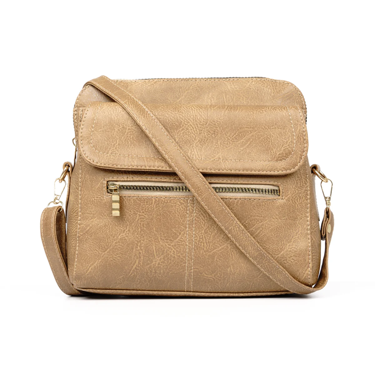 كود S50 شنطة كروس حريمى - كافيه - جيسيكا