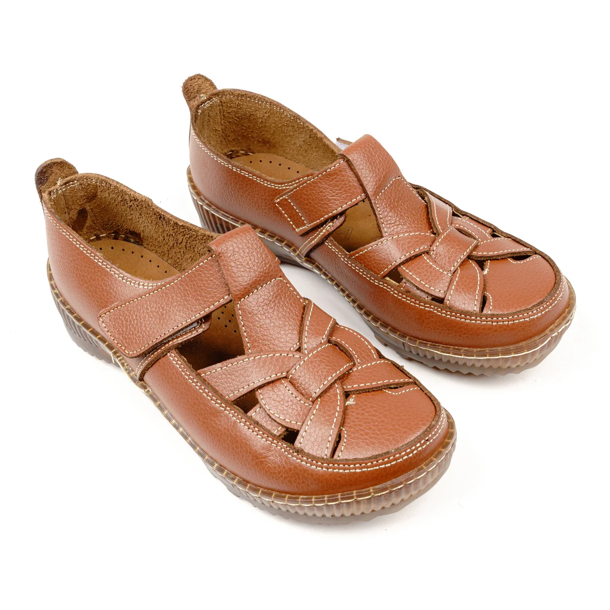 كود 1008 حذاء حريمى جلد طبيعى