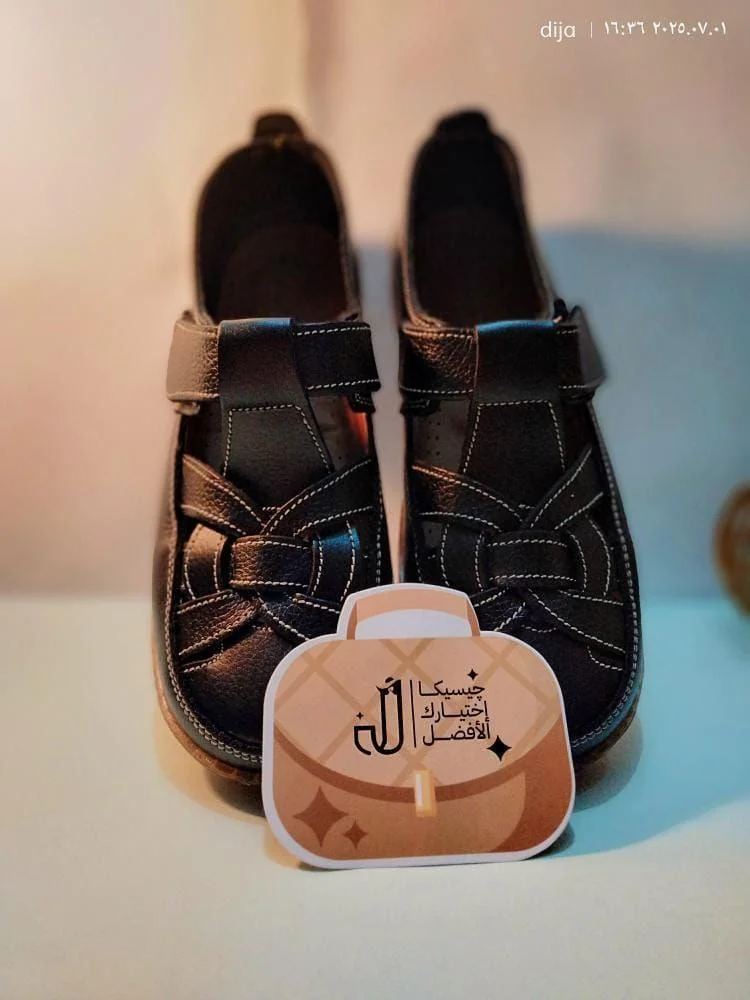 كود 1008 حذاء حريمى جلد طبيعى - صورة حقيقية - جيسيكا