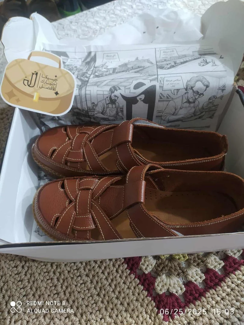 كود 1008 حذاء حريمى جلد طبيعى - صورة حقيقية - جيسيكا