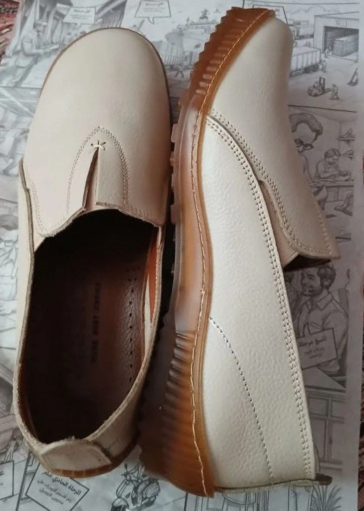 كود1012 حذاء حريمى جلد طبيعى - صورة حقيقية - جيسيكا